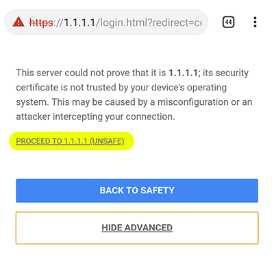 Proceed to 1.1.1.1